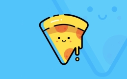 【illustrator教程】MBE风格图标-pizza